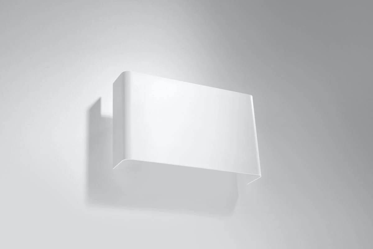 Sollux COPERTURA Moderne Wandleuchte Weiss 2-flg. G9 1 Sollux COPERTURA Moderne Wandleuchte Weiss 2-flg. G9