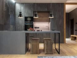 Globo Kutum Hängeleuchte Schwarz E27 Dimmbar 27x120cm -Beleuchtung Rabatte 15283 am