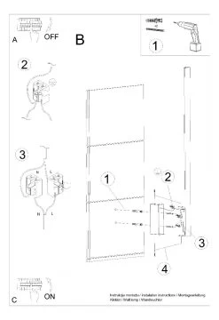 Thoro Lahti M LED Wandlampe Golden 1725lm 4000K 4x6,5x70cm -Beleuchtung Rabatte 193 11