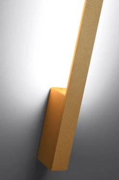 Thoro Lahti M LED Wandlampe Golden 1725lm 4000K 4x6,5x70cm -Beleuchtung Rabatte 193 5