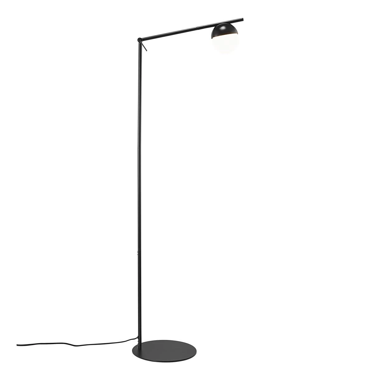 Nordlux CONTINA Stehlampe Schwarz, Opal Weiß G9 Mit Kabelschalter 35,5x25x139,5cm 1 Nordlux CONTINA Stehlampe Schwarz, Opal Weiß G9 Mit Kabelschalter 35,5x25x139,5cm