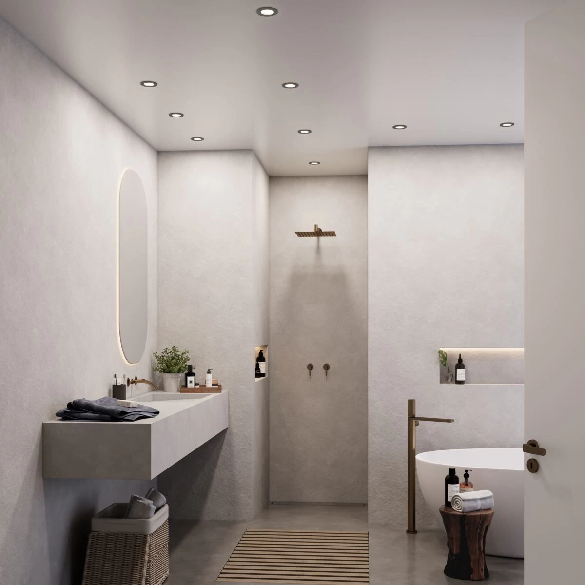 Nordlux MAHI LED Einbaustrahler Schwarz, Weiß 621lm IP65 8,5x8,5x4,5cm 2 Nordlux MAHI LED Einbaustrahler Schwarz, Weiß 621lm IP65 8,5x8,5x4,5cm – Bild 2