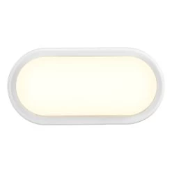 Nordlux CUBA OUT LED Außenwandleuchte Weiß, Opal Weiß 1600lm IP54 10x4,3x20,5cm
