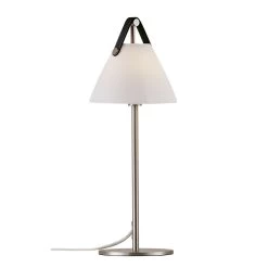 Dftp STRAP Tischlampe Nickel, Opal Weiß G9 Mit Kabelschalter 16,5x16,5x43,7cm -Beleuchtung Rabatte 2020025001 5