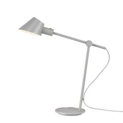 Dftp STAY Schreibtischlampe Grau E27 Mit Schalter 53,1cm