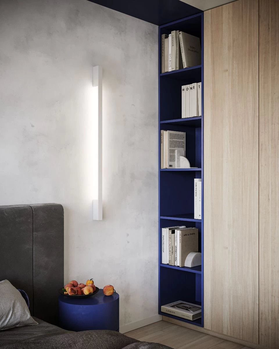 Thoro Sappo L LED Wandlampe Weiß 2875lm 3000K 4x6,5x150cm 10 Thoro Sappo L LED Wandlampe Weiß 2875lm 3000K 4x6,5x150cm – Bild 10