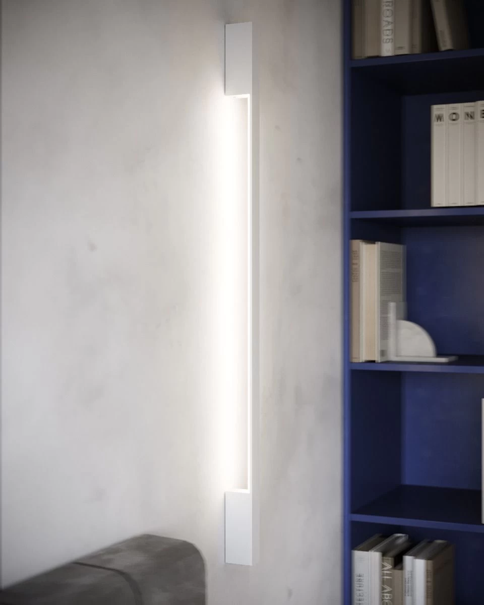 Thoro Sappo L LED Wandlampe Weiß 2875lm 3000K 4x6,5x150cm 11 Thoro Sappo L LED Wandlampe Weiß 2875lm 3000K 4x6,5x150cm – Bild 11