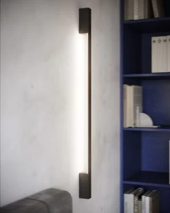 Thoro Sappo L LED Wandlampe Schwarz 2875lm 3000K 4x6,5x150cm -Beleuchtung Rabatte 207 15