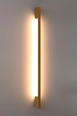 Thoro Sappo L LED Wandlampe Golden 2875lm 3000K 4x6,5x150cm 13 Thoro Sappo L LED Wandlampe Golden 2875lm 3000K 4x6,5x150cm -Beleuchtung Rabatte 208 3