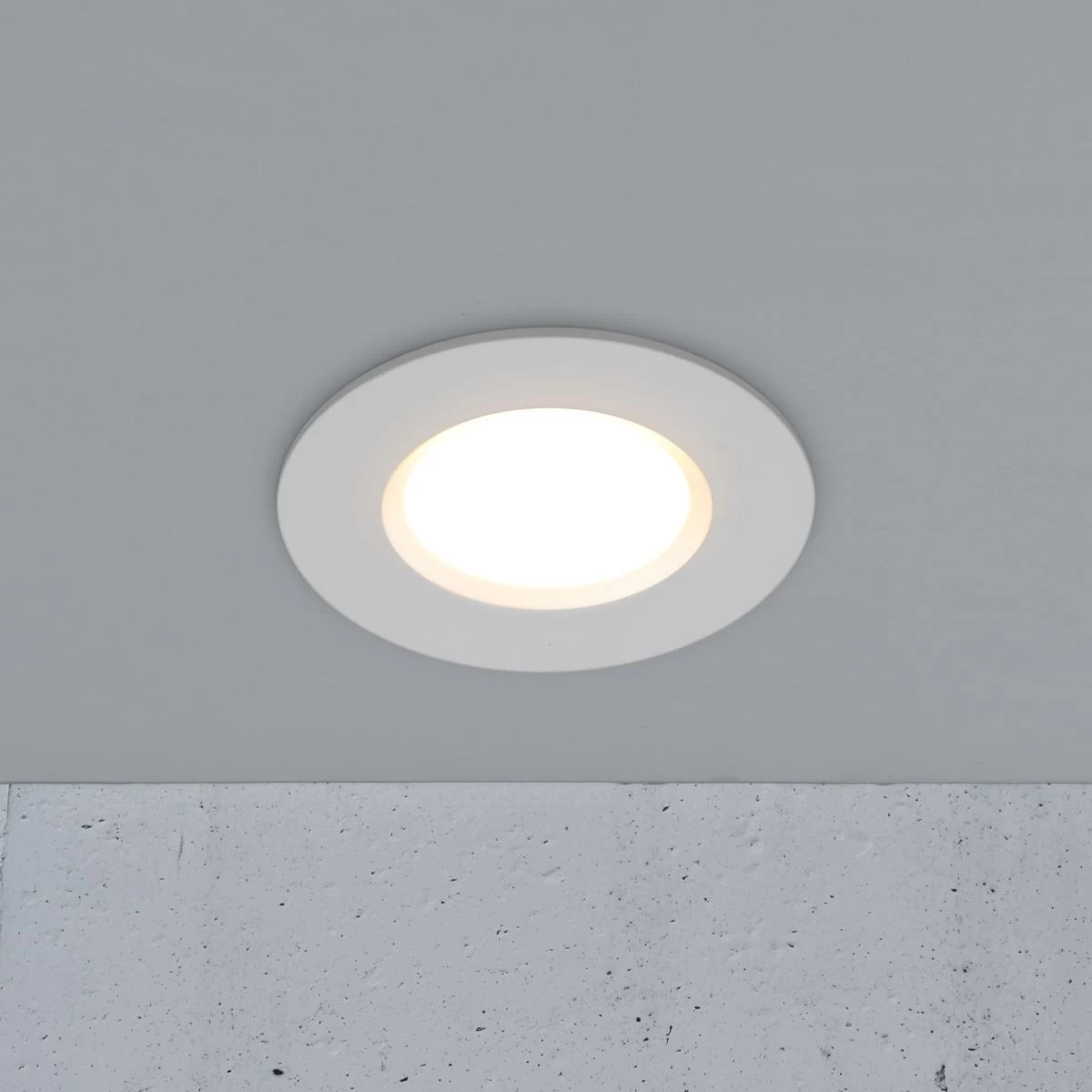 Nordlux SIEGE LED Einbaustrahler Weiß 345lm IP65 8,5x8,5x4,5cm 2 Nordlux SIEGE LED Einbaustrahler Weiß 345lm IP65 8,5x8,5x4,5cm – Bild 2