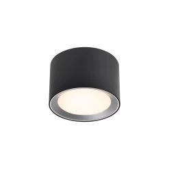 Nordlux LANDON LED Aufbauleuchte Schwarz 600lm IP44 12,5x12,5x8,2cm