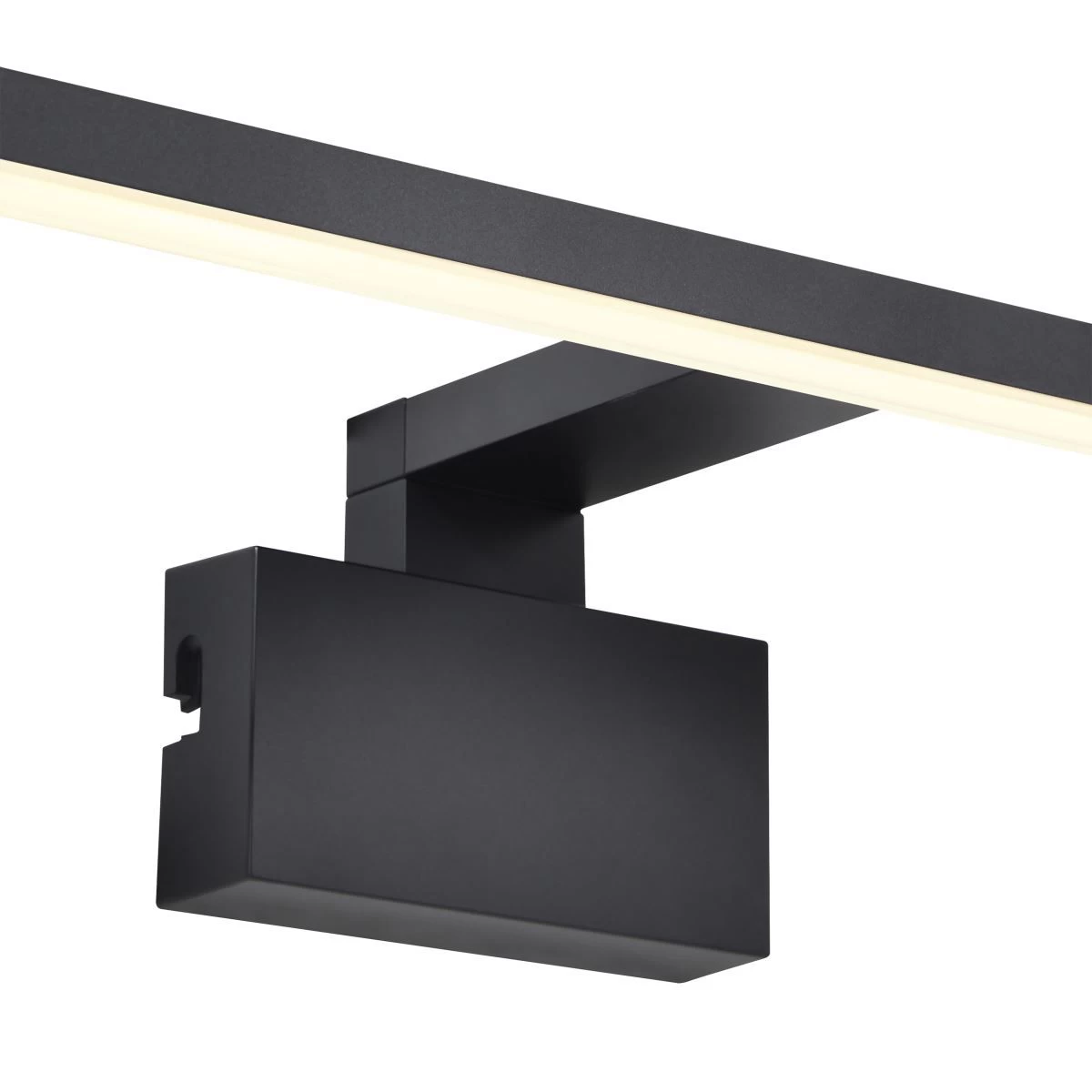Nordlux MARLEE LED Spiegelleuchte Schwarz 800lm 90Ra IP44 50x13,6x3,8cm 2 Nordlux MARLEE LED Spiegelleuchte Schwarz 800lm 90Ra IP44 50x13,6x3,8cm – Bild 2