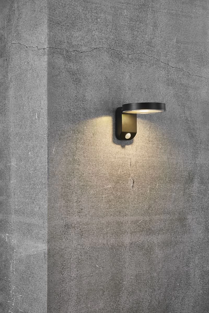 Nordlux RICA LED Solar Außenwandleuchte Schwarz 480lm IP44 Mit Bewegungsmelder 12cm 2 Nordlux RICA LED Solar Außenwandleuchte Schwarz 480lm IP44 Mit Bewegungsmelder 12cm – Bild 2