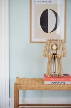 Nordlux GROA Tischlampe Braun Holz E27 Mit Kabelschalter 26x26x40cm -Beleuchtung Rabatte 2213155014 2