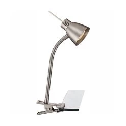 Globo NUOVA Tischleuchte Nickel Matt, 1xGU10 LED