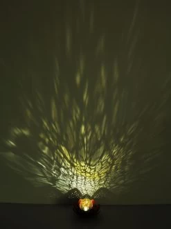 LED Solarleuchte Blüte Mit Glaskugel Amber Grün Goldfarbend 22x13,8cm Von Globo -Beleuchtung Rabatte 33655 s