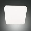 LED Deckenaußenleuchte Weiß Fabas Luce Folk 28x28cm 2150lm IP65 Stoßfest Bewegungsmelder