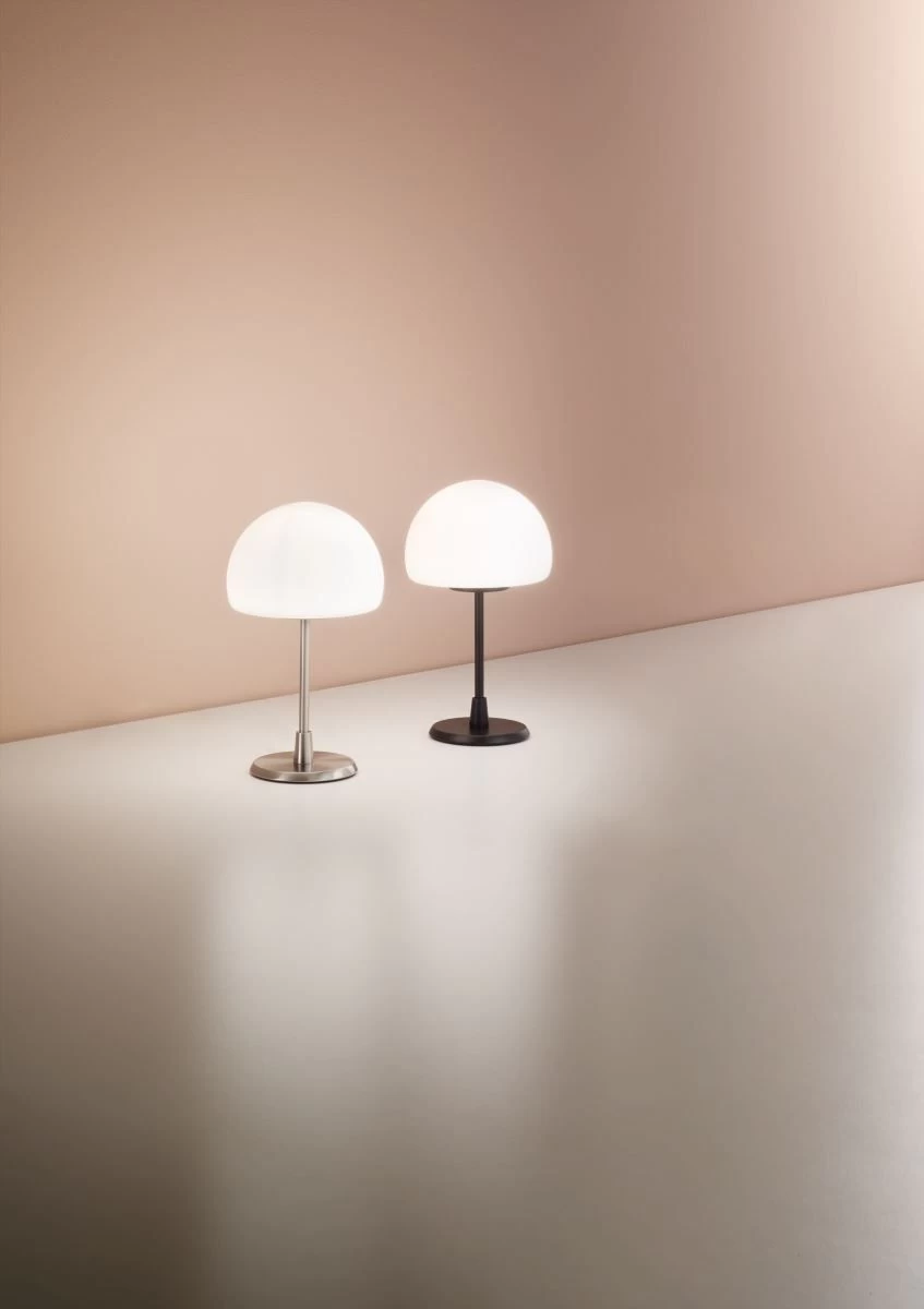 LED Tischleuchte Schwarz Weiß Fabas Luce Gaia G9 220lm 2 LED Tischleuchte Schwarz Weiß Fabas Luce Gaia G9 220lm – Bild 2