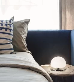 LED Tischleuchte Chrom Weiß Fabas Luce Morgana G9 220lm 5 LED Tischleuchte Chrom Weiß Fabas Luce Morgana G9 220lm -Beleuchtung Rabatte 3570 30 138 m