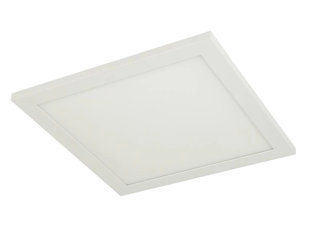 Globo Rosi LED Deckenleuchte Weiß, Opal 30x30x5cm 2 Globo Rosi LED Deckenleuchte Weiß, Opal 30x30x5cm – Bild 2