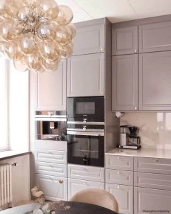 By Rydens Gross Hängeleuchte Amber 8x G9 Dimmbar 50x50x45cm -Beleuchtung Rabatte 4200440 5503 m1