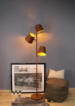 Luce Design Colt Stehleuchte Edelrost Optik E27 34x76x27,5cm -Beleuchtung Rabatte 4250294314277 ambient 1