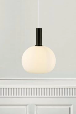 Hängelampe Opalglas Nordlux Alton 25 Messing, Schwarz E27 -Beleuchtung Rabatte 47313001 4