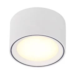 LED Aufbauleuchte Weiß Nordlux Fallon 10cm 500lm Moodmaker -Beleuchtung Rabatte 47540101 1