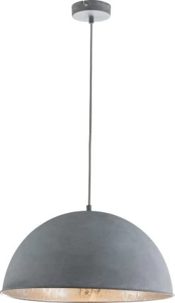 Globo Miram Hängeleuchte Beton Optik E27 Dimmbar 41x120cm
