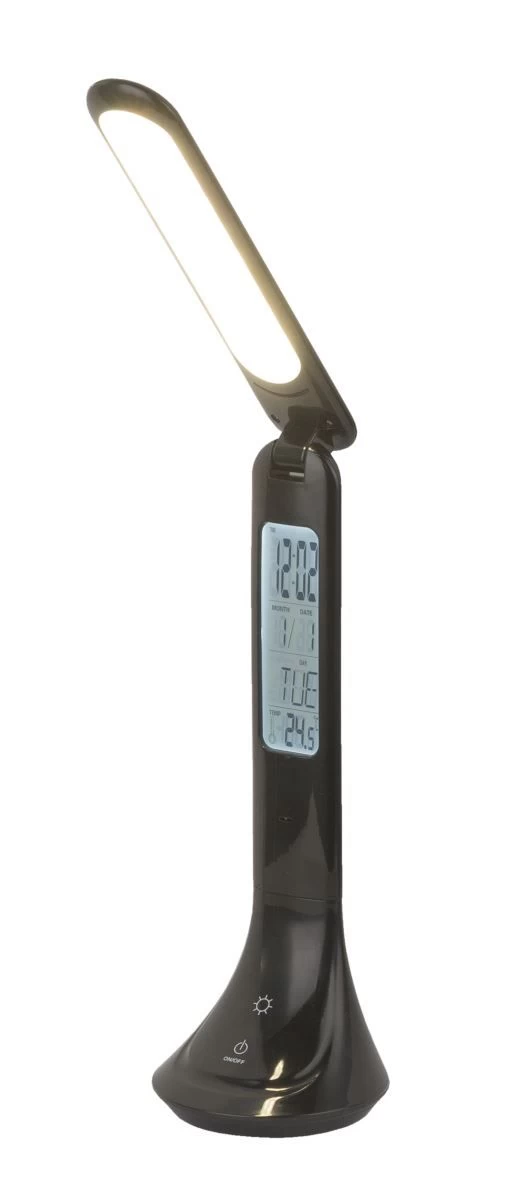 Globo Tyrell LED Tischleuchte Schwarz Mit Touchdimmer 19x9x26cm 1 Globo Tyrell LED Tischleuchte Schwarz Mit Touchdimmer 19x9x26cm