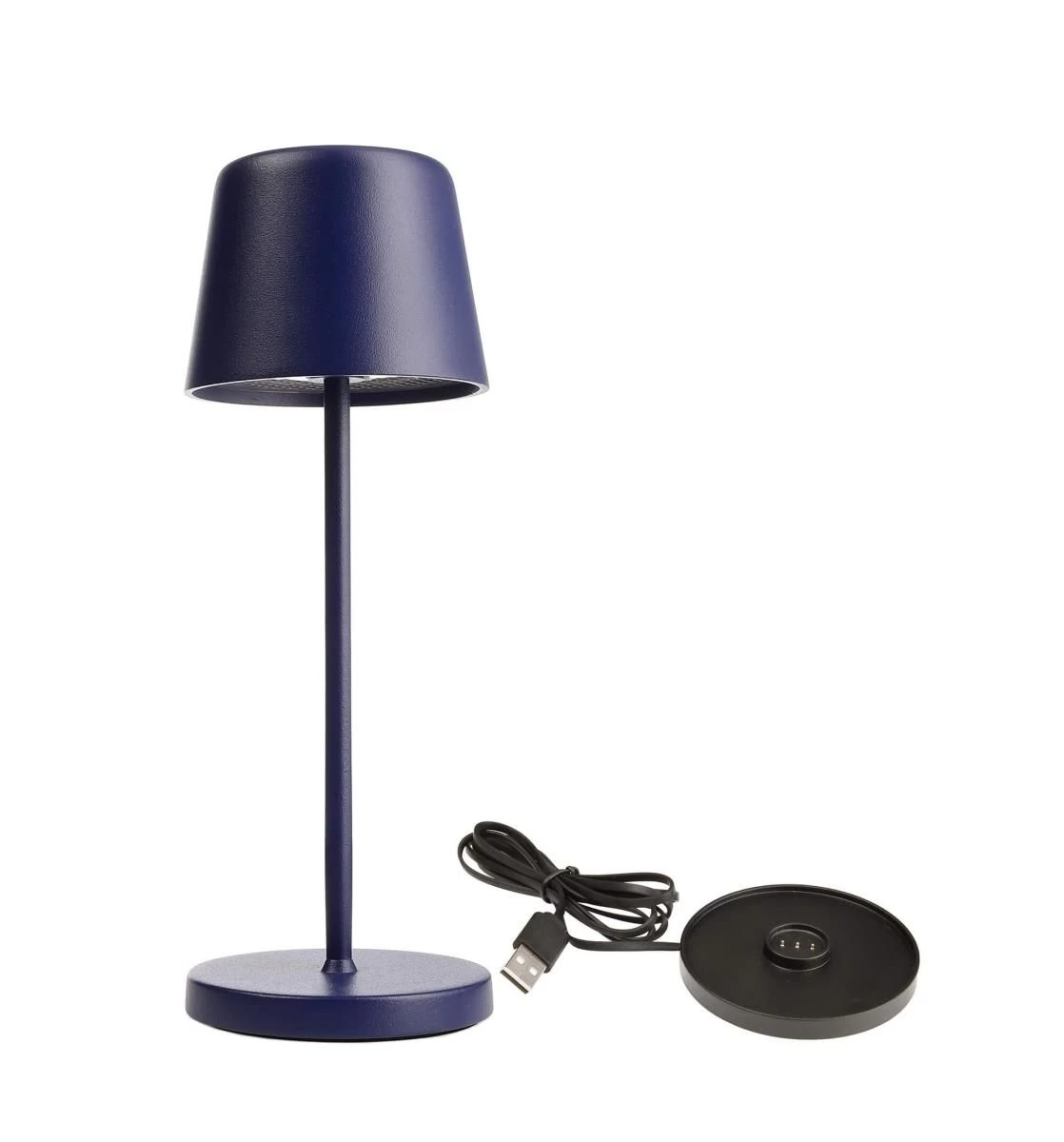 Deko Light Akku Tischlampe Canis Mini Blau Dimmbar Mit Ladesockel 2200/3000K IP65 1 Deko Light Akku Tischlampe Canis Mini Blau Dimmbar Mit Ladesockel 2200/3000K IP65