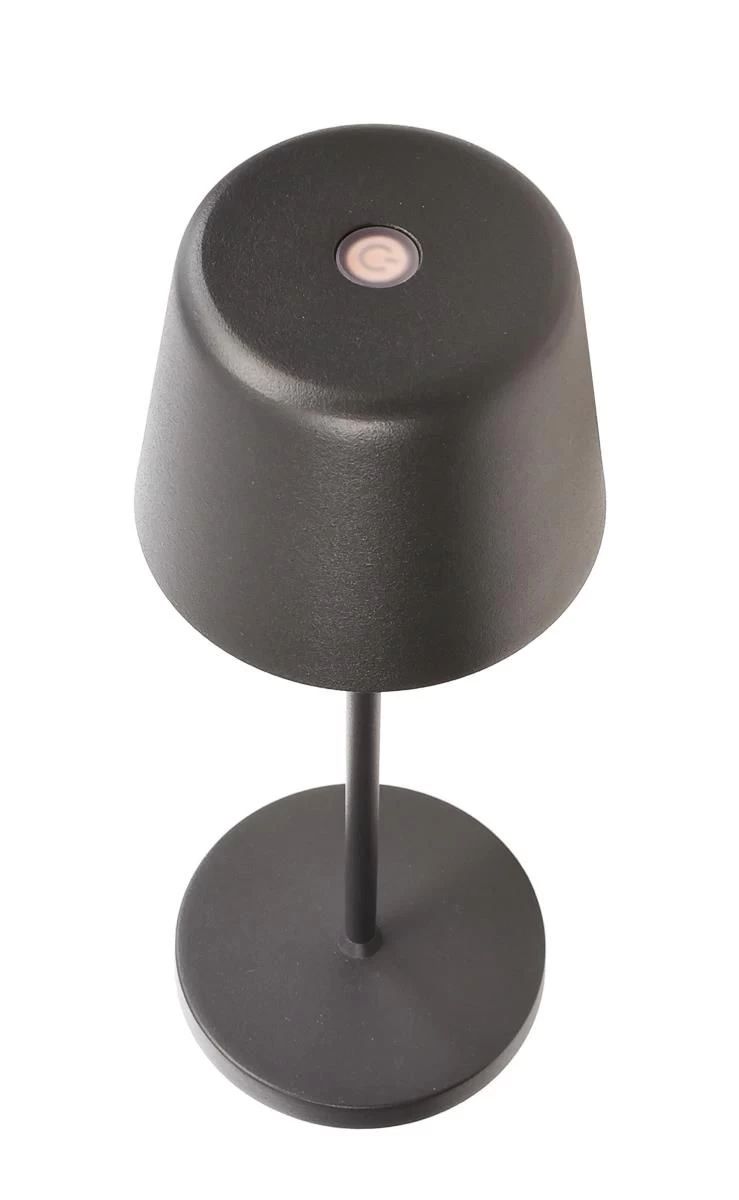 Deko Light Akku Tischlampe Canis Mini Schwarz Dimmbar Mit Ladesockel 2200/3000K IP65 2 Deko Light Akku Tischlampe Canis Mini Schwarz Dimmbar Mit Ladesockel 2200/3000K IP65 – Bild 2