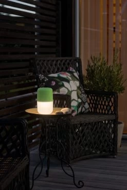 KONSTSMIDE Assisi Solar LED Leuchte Zum Hängen Oder Hinstellen, Grün -Beleuchtung Rabatte 7805 602.s.2.assisi