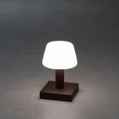 KONSTSMIDE Monaco Akku Tischleuchte IP54 Rostfarben Dimmbar 2700/3000K 10 KONSTSMIDE Monaco Akku Tischleuchte IP54 Rostfarben Dimmbar 2700/3000K -Beleuchtung Rabatte 7825 972.p.1.0