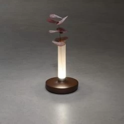 KONSTSMIDE Biarritz Akku Tischleuchte IP54 Rostfarben Dimmbar 1800/3000/4000K -Beleuchtung Rabatte 7827 973.p.2.0