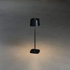 KONSTSMIDE Capri Mini LED USB Akku Tischleuchte Schwarz Dimmbar 2200/3000K -Beleuchtung Rabatte 7829 750.f.1.0