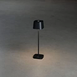 KONSTSMIDE Capri Mini LED USB Akku Tischleuchte Schwarz Dimmbar 2200/3000K -Beleuchtung Rabatte 7829 750.f.2.0