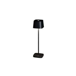 KONSTSMIDE Capri Mini LED USB Akku Tischleuchte Schwarz Dimmbar 2200/3000K