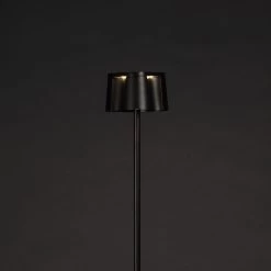 KONSTSMIDE Nice Akku Stehleuchte IP54 Schwarz Dimmbar 2700/3000K -Beleuchtung Rabatte 7831 750.f.6.0