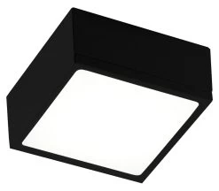 Luce Design Klio LED Deckenleuchte Schwarz 1300lm 4000K 12x12x5,9cm