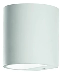 Luce Design Shine Wandleuchte Weiß G9 16x16x17cm Überstreichbar