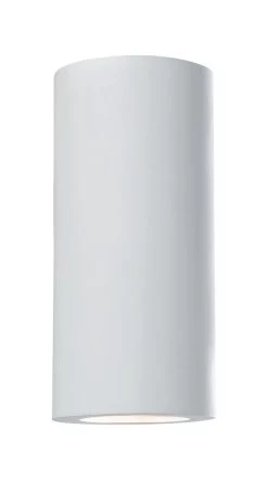 Luce Design Banjie Wandleuchte Weiß GU10 10,3x10,3x20,5cm Überstreichbar