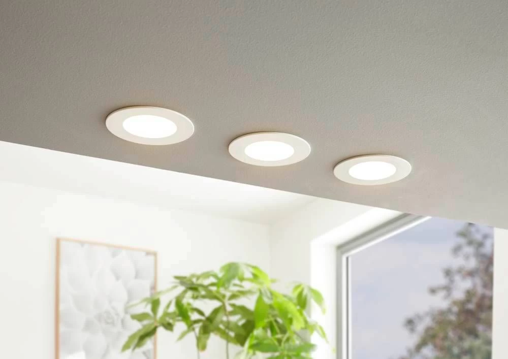 EGLO FUEVA-A LED Einbauleuchte Weiß 700lm 2700-6500K Dimmbar 12cm 4 EGLO FUEVA-A LED Einbauleuchte Weiß 700lm 2700-6500K Dimmbar 12cm – Bild 4