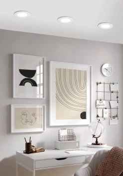 EGLO FUEVA-A LED Einbauleuchte Weiß 700lm 2700-6500K Dimmbar 12cm 9 EGLO FUEVA-A LED Einbauleuchte Weiß 700lm 2700-6500K Dimmbar 12cm -Beleuchtung Rabatte 98212 ambient 0003