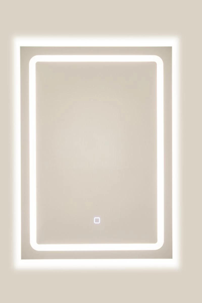 Bhp Spiegel Mit LED Beleuchtung Rechteckig, 5mm, 50x70cm, 220-240V, 3000/6500K 3 Bhp Spiegel Mit LED Beleuchtung Rechteckig, 5mm, 50x70cm, 220-240V, 3000/6500K – Bild 3