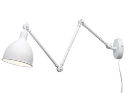 By Rydens Bazar Wandleuchte Sandweiß 1x E27 Schalter 17x17x37,5cm -Beleuchtung Rabatte bazar white 2827660 5007