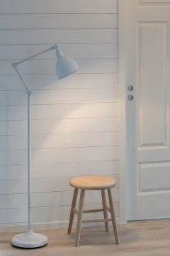 By Rydens Bazar Stehleuchte Sandweiß 1x E27 Schalter 26x26x147cm