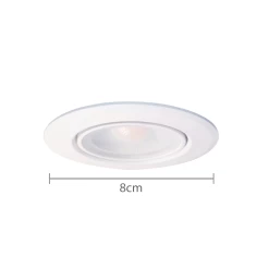 Bioledex DEKTO LED Einbauspot 8W 100° Warmweiss Schwenkbar -Beleuchtung Rabatte bioledex leb 8101 026 4260510480266 2