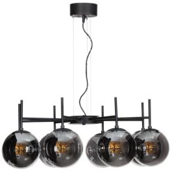 By Rydens Boyle Hängeleuchte Rauchgrau 8x E27 Dimmbar 83x83x31,5cm -Beleuchtung Rabatte boyle smoke 4202030 4505