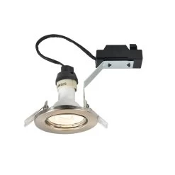 LED Einbaustrahler Nickel Gebürstet Nordlux Canis 5er Set GU10 A 345lm 2700K -Beleuchtung Rabatte canis 49750155 1